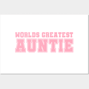 Worlds Greatest Auntie Posters and Art